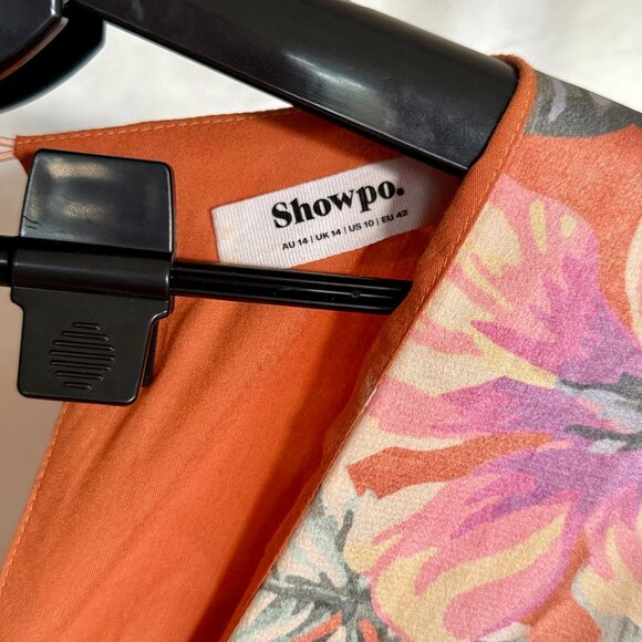 Showpo Women’s | Sophia Maxi Dress Multi Floral | Size 10 - Picture 5 of 5